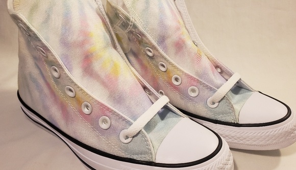 Women's Converse Chuck Taylor All Star Hi Tie Dye - Picture 2 of 6